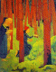 Pin, XIX, Serusier, Paul, Encantamiento o El Bosque Sagrado, Circa 1891-1892